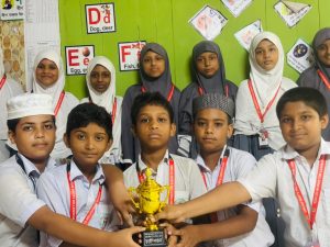 আন্তঃক্লাস ফুটবল টুর্নামেন্ট এর ফাইনাল খেলার বিজয়ী দল।